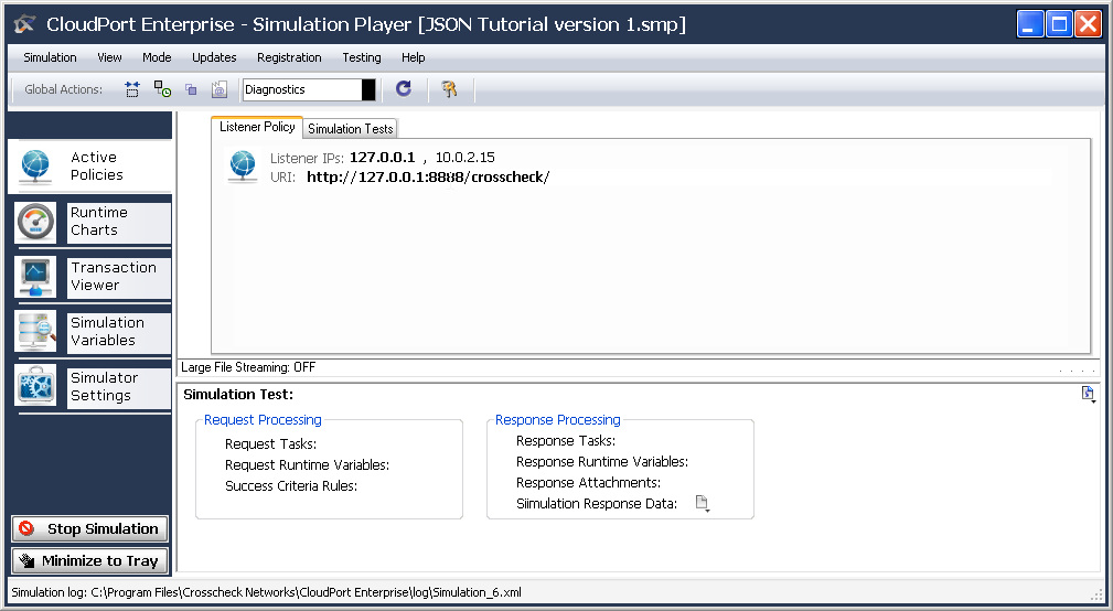 9 Run local simulation